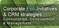 Corporae Eco-Initiatives & CRM strategies